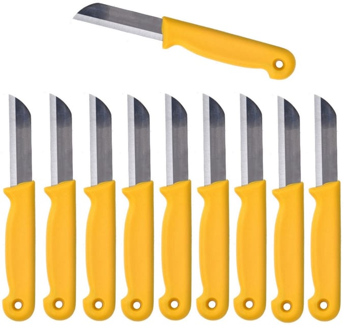 Solingen Schilmesje Duits - Geel - RVS 16 cm. - 500 stuks