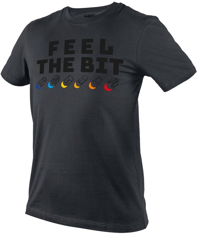 NEO 81-641-M - T-shirt - Grijs - Krik-Hals - Korte Mouw