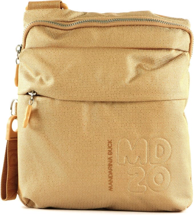 MANDARINA DUCK Schoudertas MD20 Lux Small Crossover Mustard Lux Lichtbruin