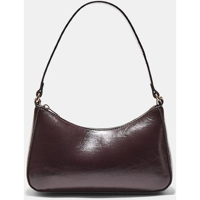 Stradivarius Schoudertas met lange ketting  Bruin OS