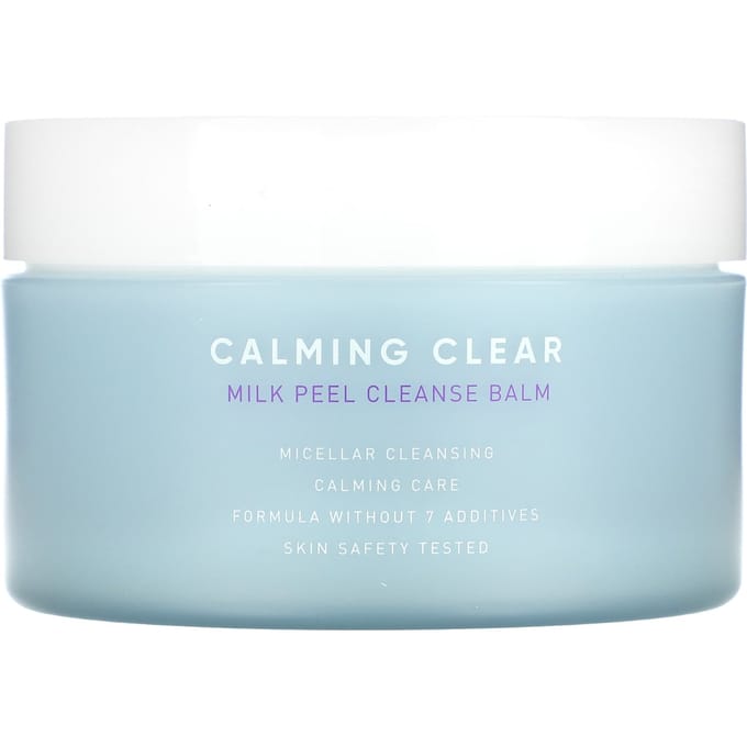 Leaders Calming Clear Milk Peel Cleanse Cream, 180 ml (180 ml) white