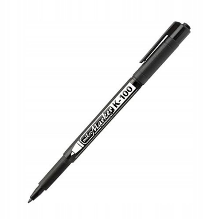 Kamet K-100 Foliepen Blauw - Permanente Marker voor CD/DVD