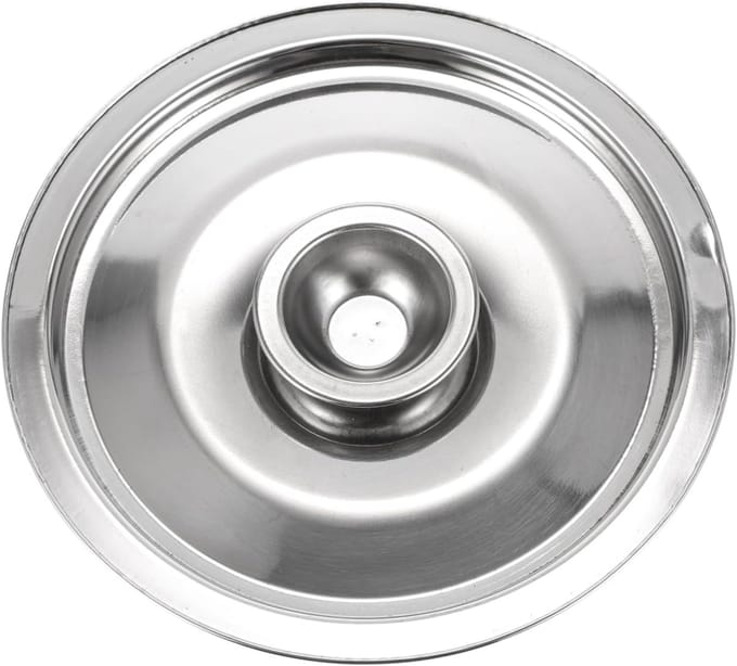 RVS Deksel - Pan Deksel - Keuken Gebruik - Explosieproof Materiaal - 14x14cm - Zilver