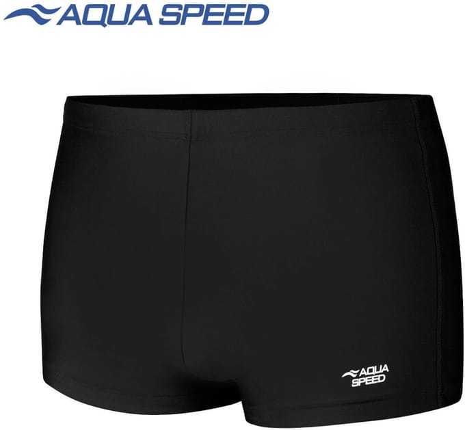 Aqua Speed Niko Zwemshort Heren – Comfortabel, Elastisch & Chloorbestendig - Zwart M