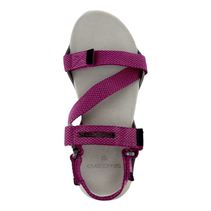 Craghoppers Dames/dames Lady Locke Sandalen (Houtskool/Framboos)