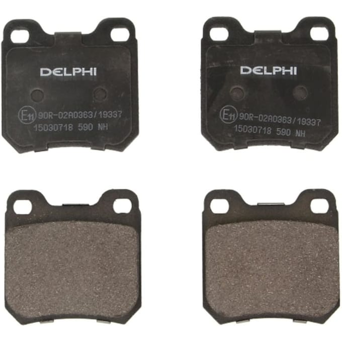 Remblokset DELPHI LP590, achter