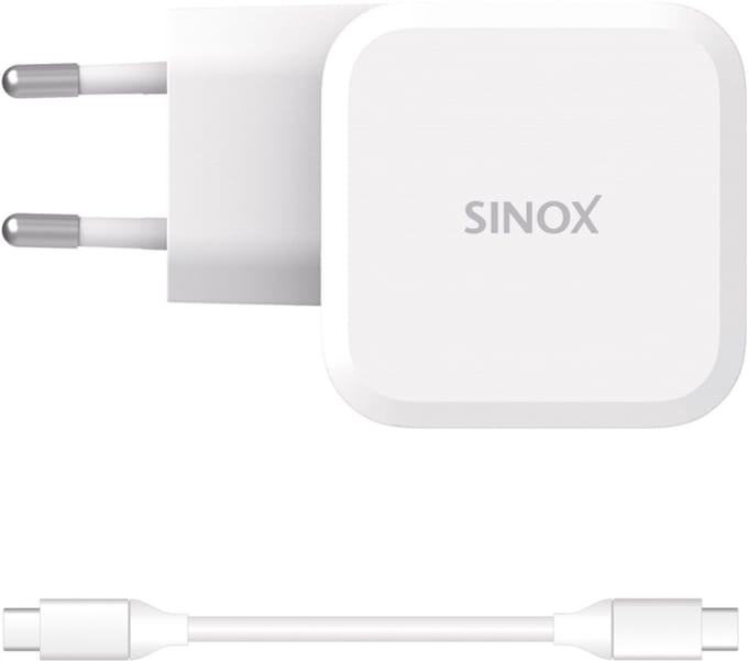 Sinox Macbook USB C 65W GaN Power Supply replacement Voeding - ATX - 80 Plus