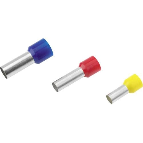 Cimco 187029 Adereindhulzen 25 mm² Deels geïsoleerd Geel 50 stuk(s)