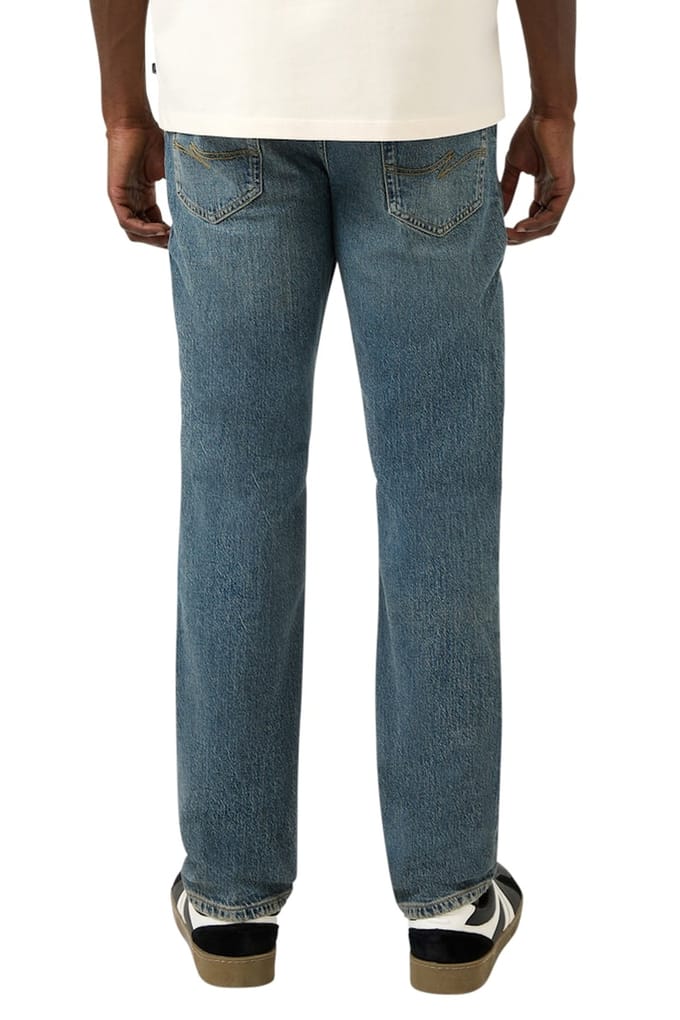 Regular Fit Midden Hoge Taille Jeans QS