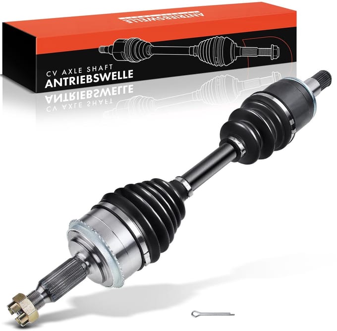 Frankberg 1x aandrijfas vooras links voor Mitsubishi