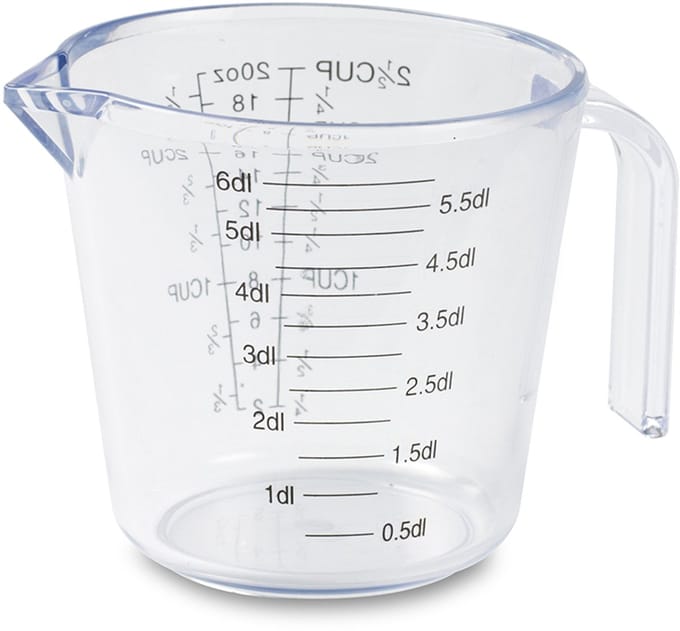 Funktion Maatbeker 600 ml Transparant