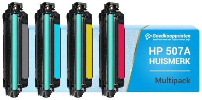 Huismerk HP 507A toner / HP 507X toner Actieset