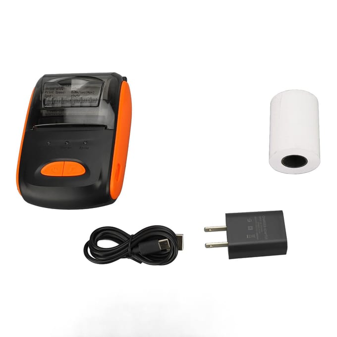 Draadloze Fotoprinter Mini BT Handheld Thermische Printer voor Thuis Commercieel Gebruik gray