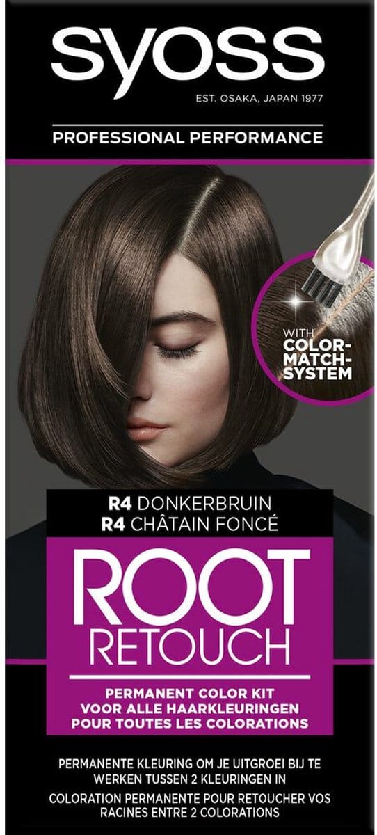 3x Syoss Root Retouch R2 Goudbruin
