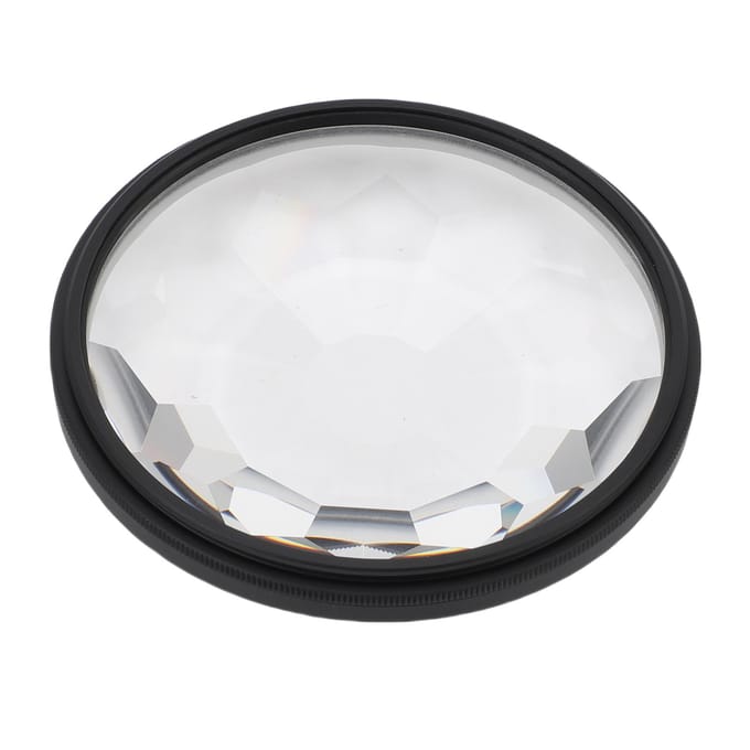 Camera Kaleidoscoop Filter Hoge Transmissie Optisch Glas Camera Lens Kaleidoscoop Effecten Filter 67mm / 2.64in white