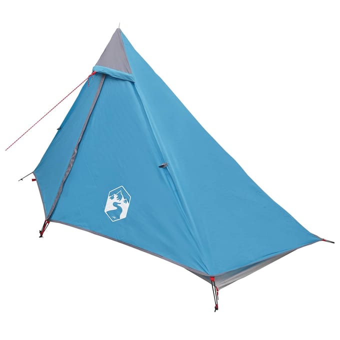 vidaXL - Backpacking - Tent - Blauw - 222 - x - 85 - x - 125 - cm