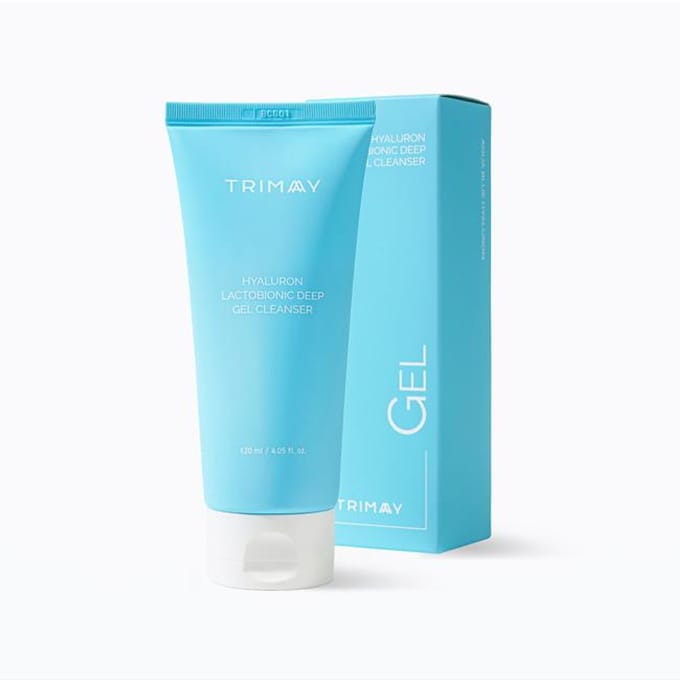 Gel nettoyant en profondeur Trimay Hyaluron Lactobionic blue