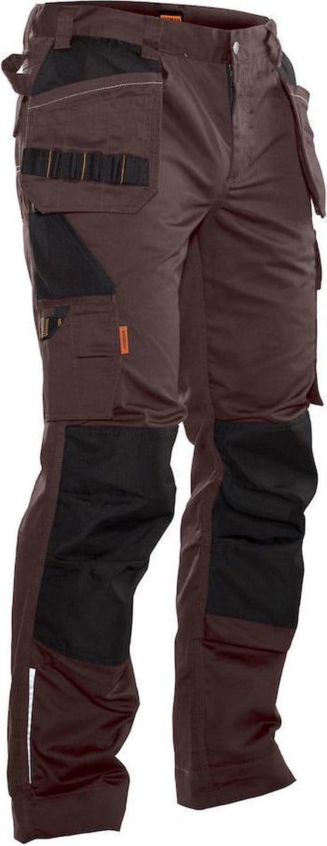Jobman Practical 2322 Werkbroek Holsterpockets - Mannen - Bruin/Zwart - 44