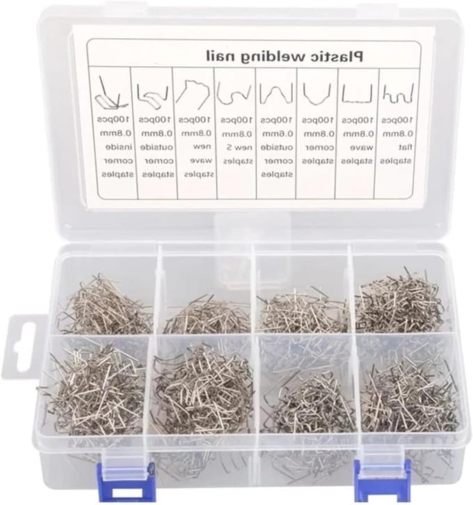 Plastic Laspistool Kit - Hete Nietmachine - Kunststof Reparatie - Snelle Opwarming - 70W Vermogen - Zwart