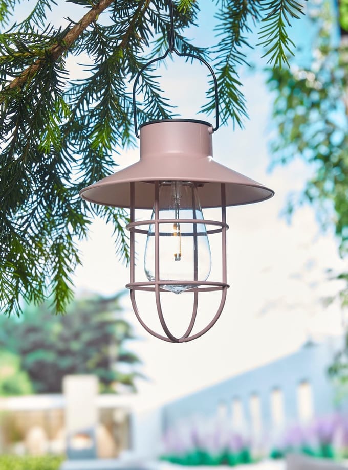 Luxform - solar Wigan neutral pink (3 pieces)