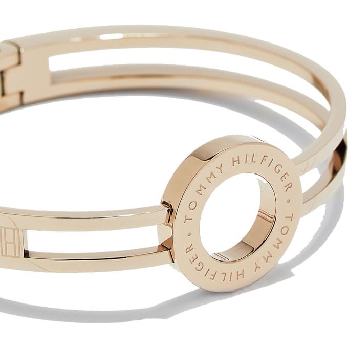 Tommy Hilfiger Dames RVS Armband - Roségoud 2780316