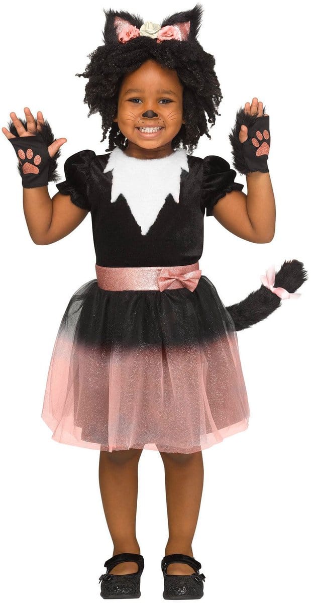 Pretty Kitty kattenkostuum voor meisjes