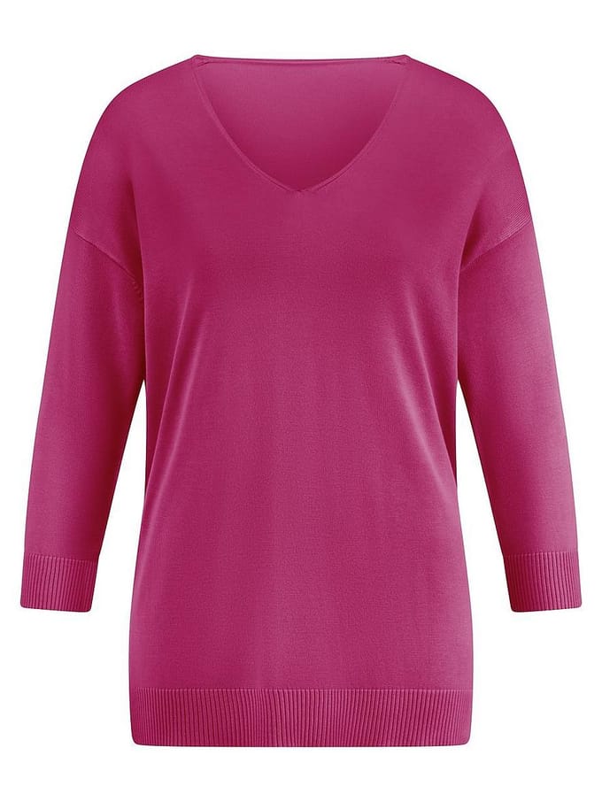 Trui V-hals Van Emilia Lay pink