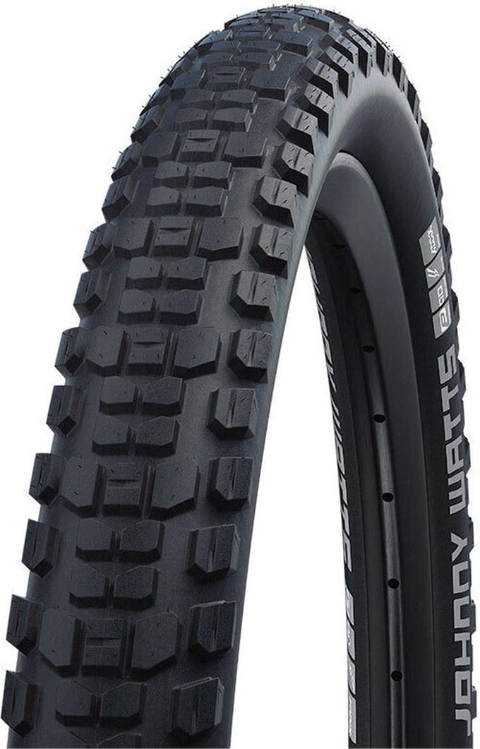 SCHWALBE Johnny Watts Performance Vouwband 27.5x2.60" DD E-50 Addix Reflex, zwart