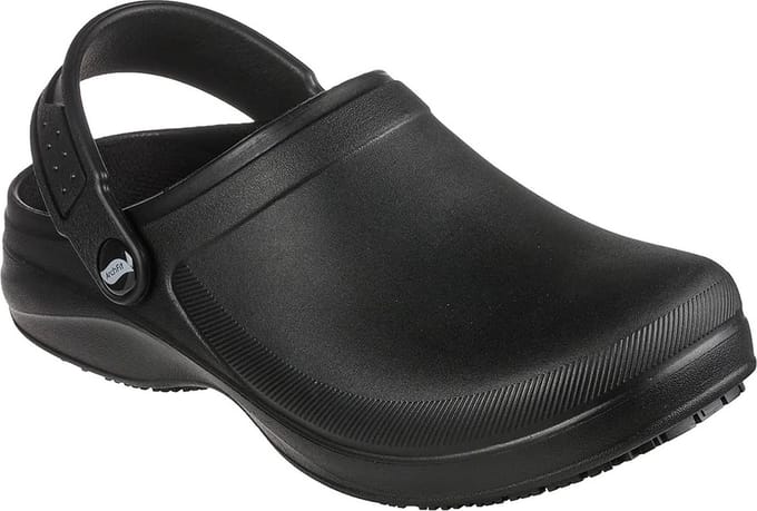 SKECHERS RIVERBOUND-PASAY werkschoenen met klompen voor dames 108067EC BLK
