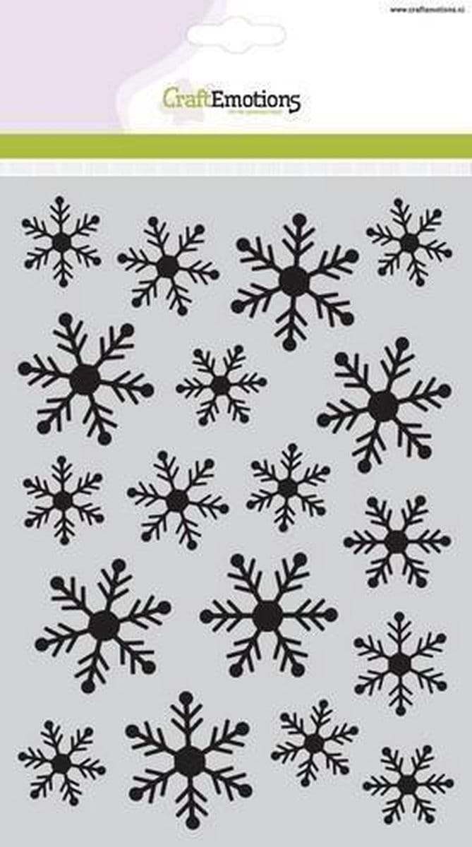 CraftEmotions Mask stencil - Kristallen A5