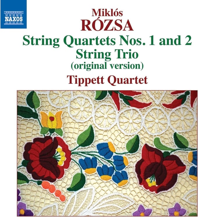 Tippett Quartet - Rozsa: String Quartets Nos. 1 And 2 | String Trio (Original Version) (CD)