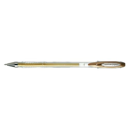 Rollerpen Uni-ball Signo medium metallic goud