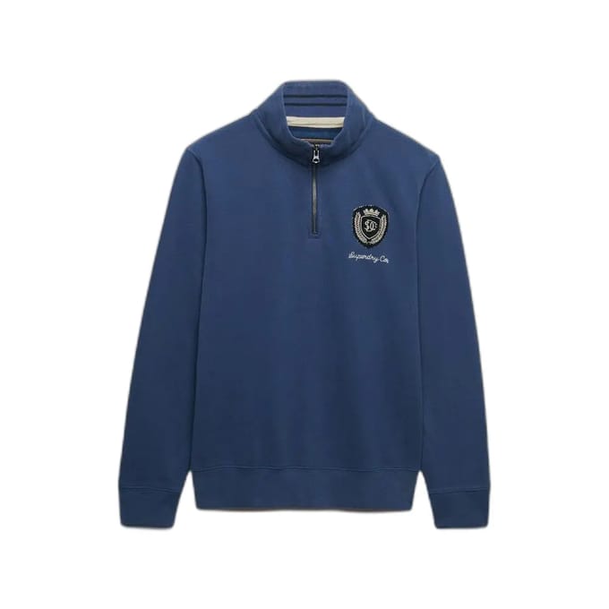 Sweater met halve rits Superdry Vintage Athletic