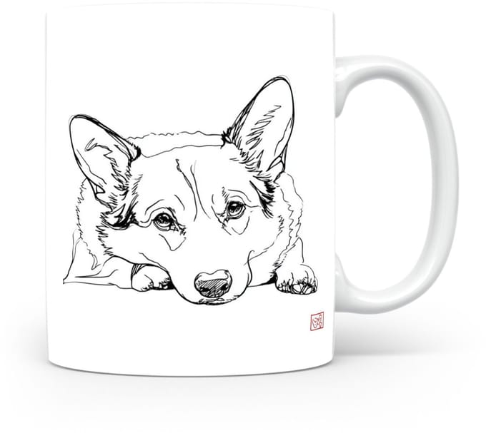 Beker Pembroke Welsh Corgi