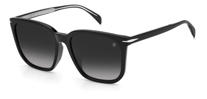 DAVID BECKHAM zonnebril  DB 1071/F/S Mannen-Zwart