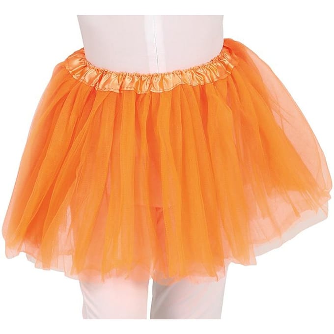 Fiestas Guirca Tutu Meisjes 30 Cm Polyester Oranje