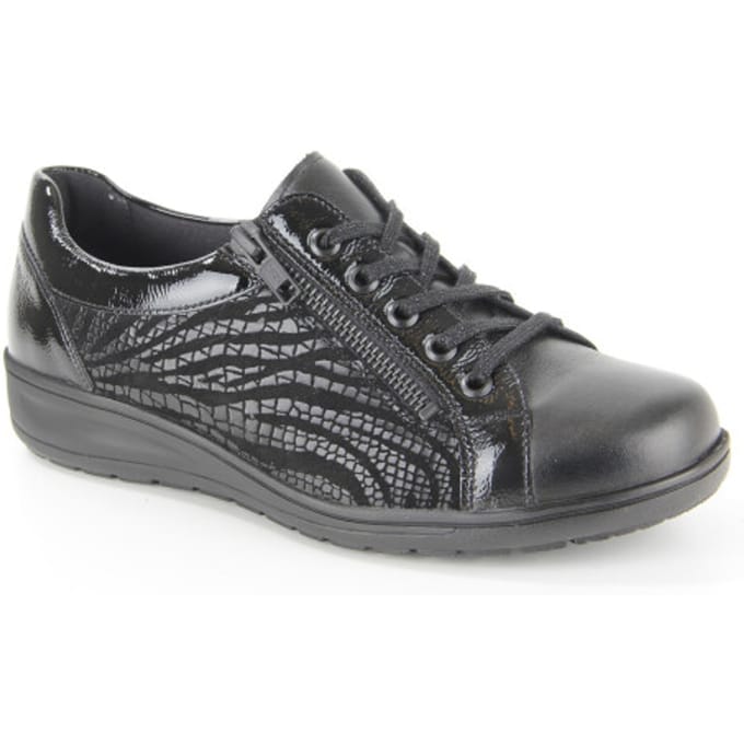 Solidus 29001-01001-k dames veterschoenen sportief