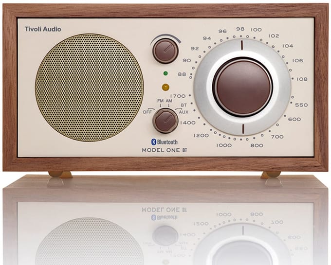 Tivoli Audio - Model One BT - FM/AM Radio met Bluetooth- Beige/Walnoot