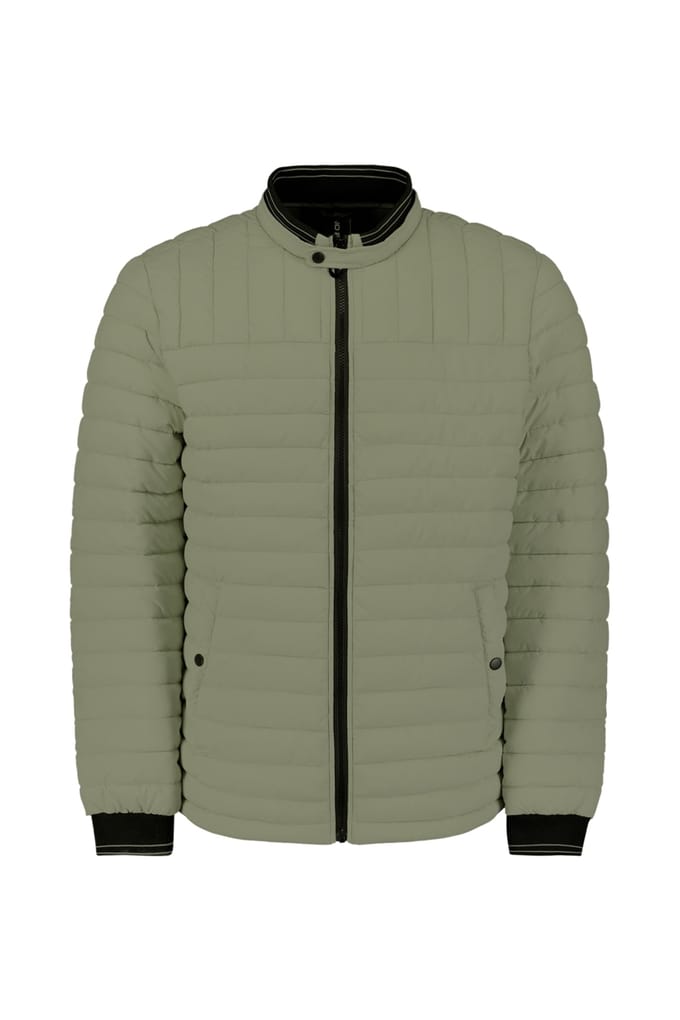 No Excess Jacket Short Fit Padded Light Army Größe: S | Leichte Jacken Outlet | Herren | Grün
