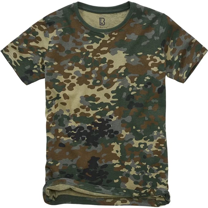 Brandit - Basic Kinder Tshirt - Kids 170 - Groen