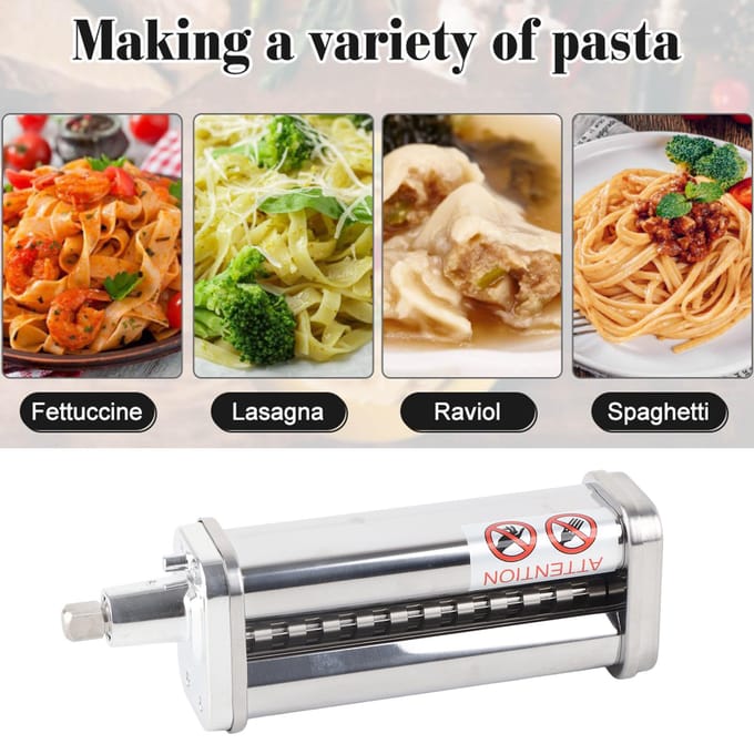 Pastamachine Noodlemachine met 8 instelbare dikte-instellingen Keukenapparatuur