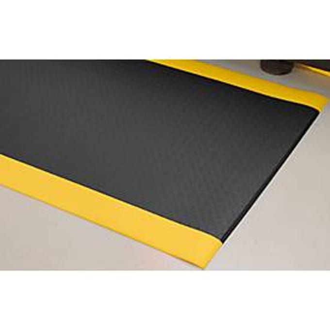 COBA Europe AF010703C AF010703C Bewerkmat Orthomat Charc met gele rand (Stukgoed) 1 m