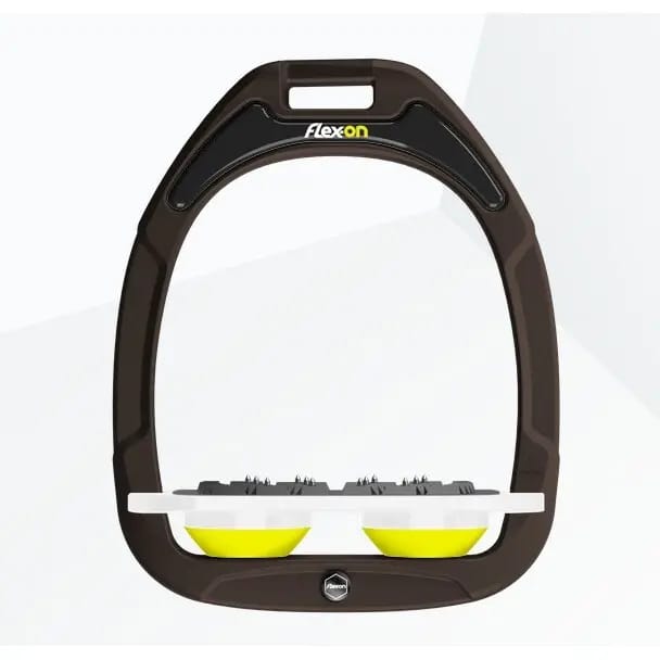 Plat Ultra Grip Zwart/Wit/Geel Flex-On Green Composite