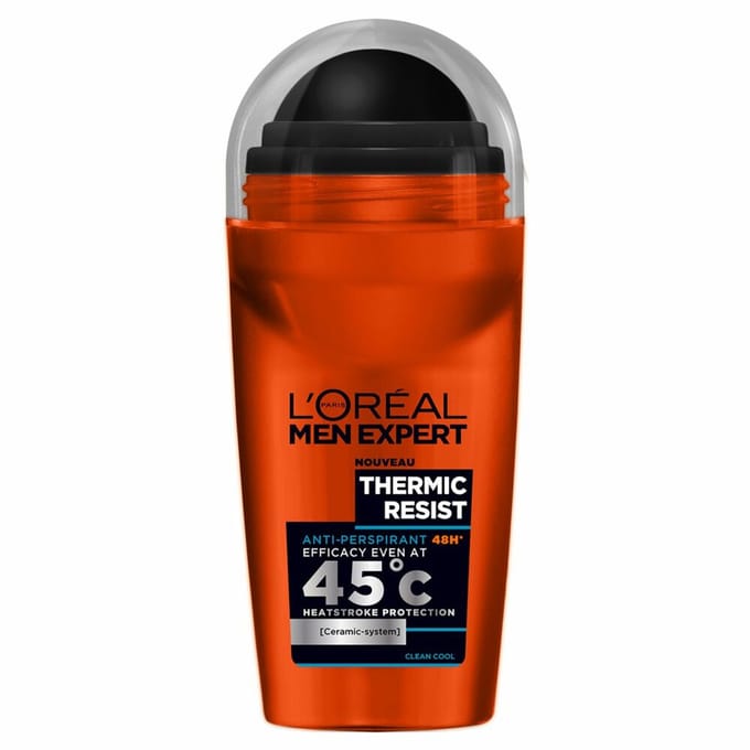 L'Oréal Men Expert Deodorant Roller Thermic Resist - 3 x 50 ml - Voordeelverpakking