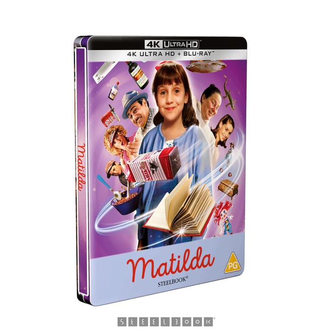 Matilda - Steelbook - 4K Ultra HD + Blu-ray - Import