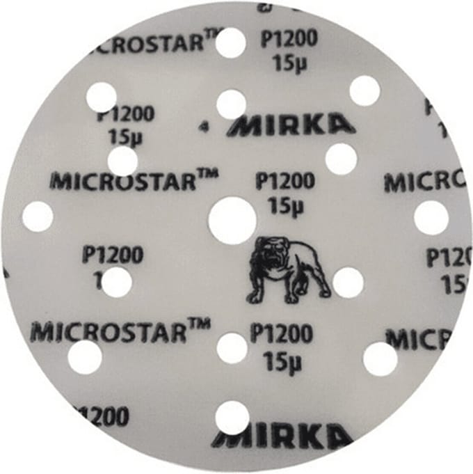 MIRKA Schuurmiddel MICROSTAR 150MM GRIP 1200 50 st . FM62205093