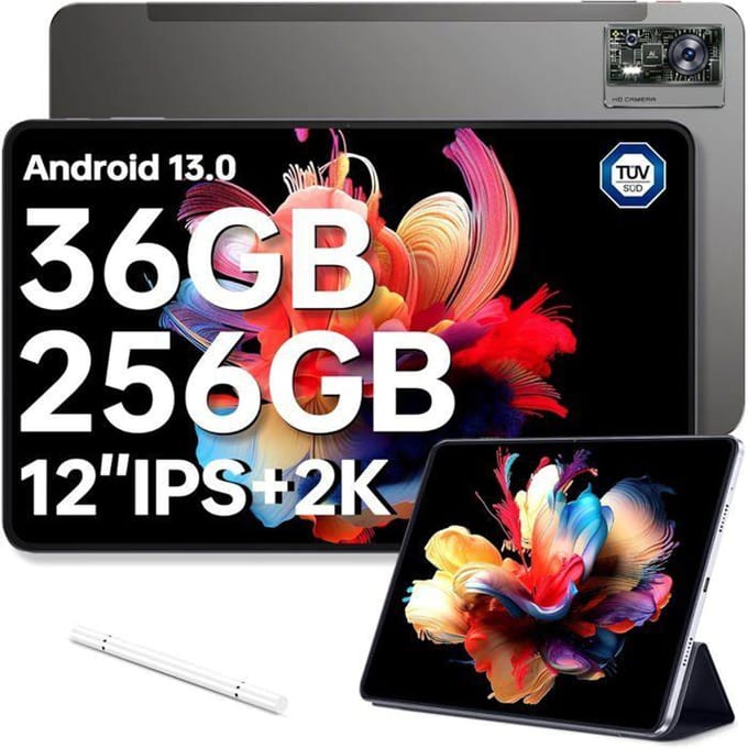 Tablet - OUKITEL - OT5 - 12  2.4K IPS - 36 GB RAM 256 GB ROM - 11000 mAh 4G