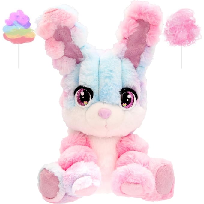 Spectron Cotton Cuties Bunny - Scented Cotton Candy Plush Toy - 30cm