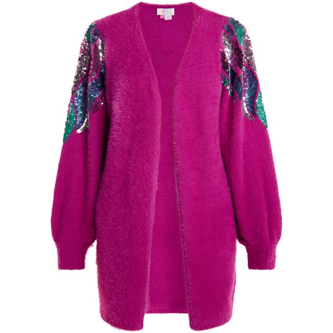 IZIA Vest Dames Bessenroze