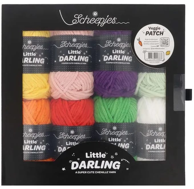 Scheepjes Little Darling colour pack 8x25g-Veggie Patch